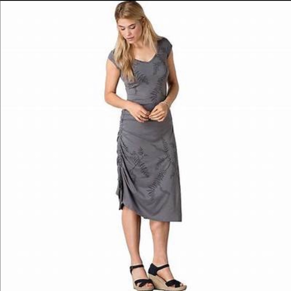 Toad&Co Muse Dress with adjustable side slit